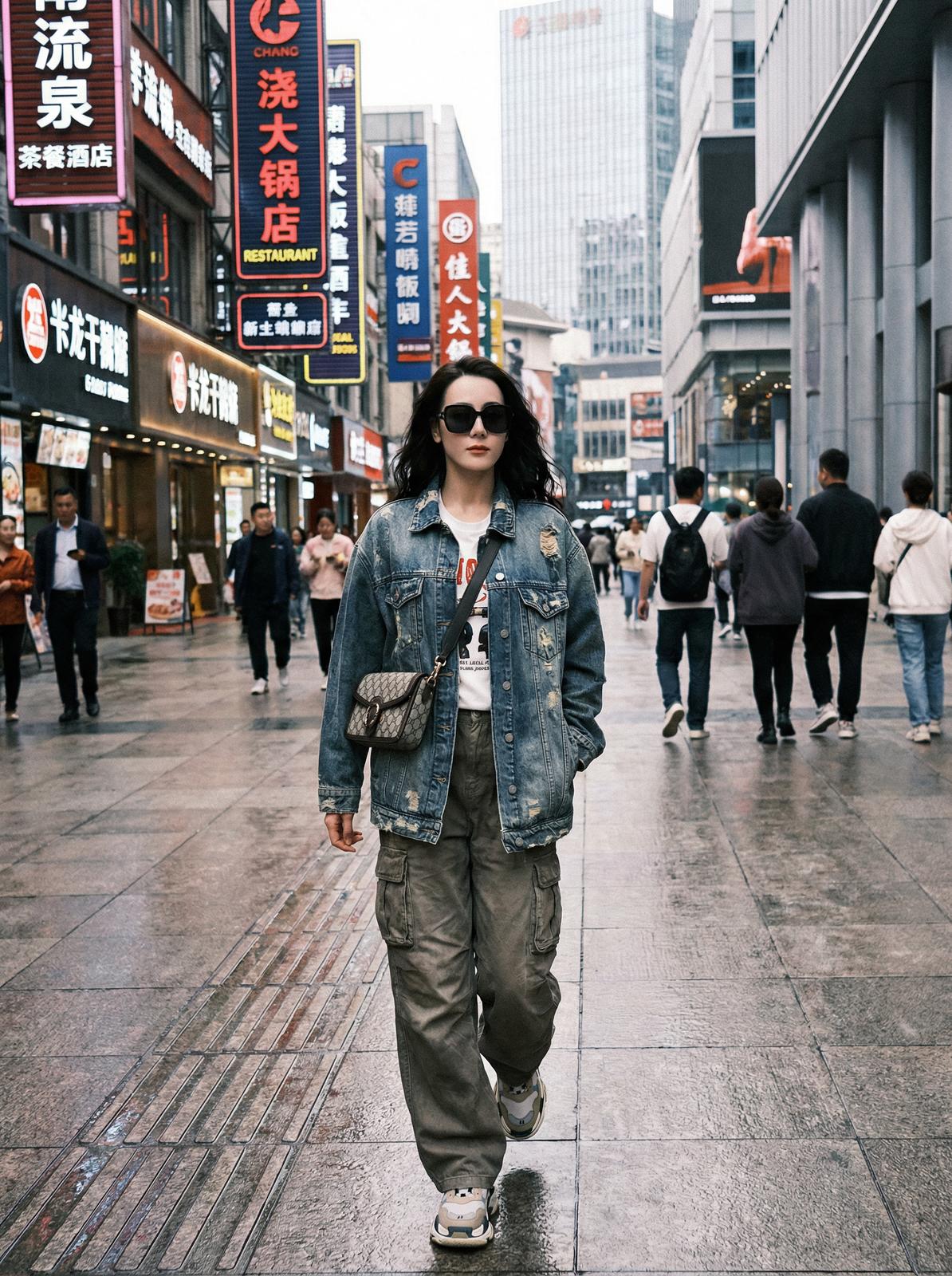 无限臀山街拍纪实视频